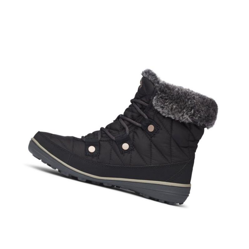 Columbia Heavenly Shorty Omni-Heat Bot Kadın Siyah | 83457-VOUJ