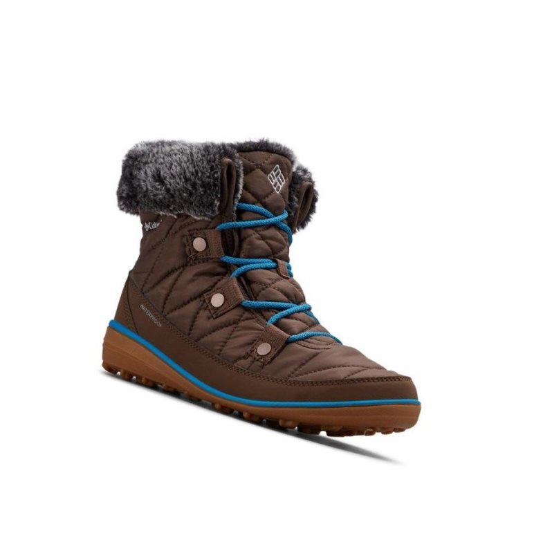 Columbia Heavenly Shorty Omni-Heat Bot Kadın Kahverengi | 05486-LOKR