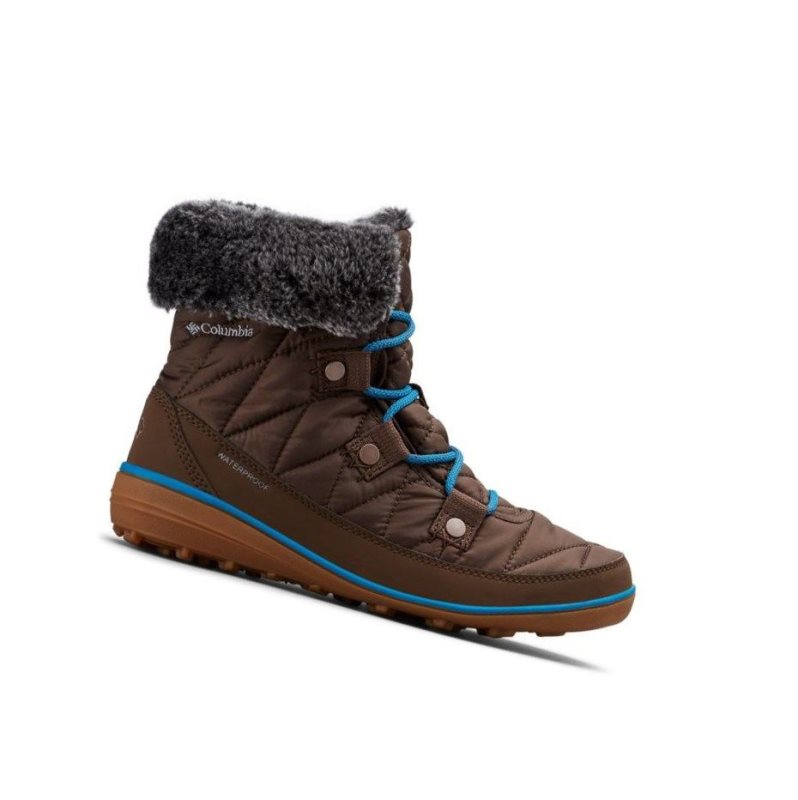 Columbia Heavenly Shorty Omni-Heat Bot Kadın Kahverengi | 05486-LOKR