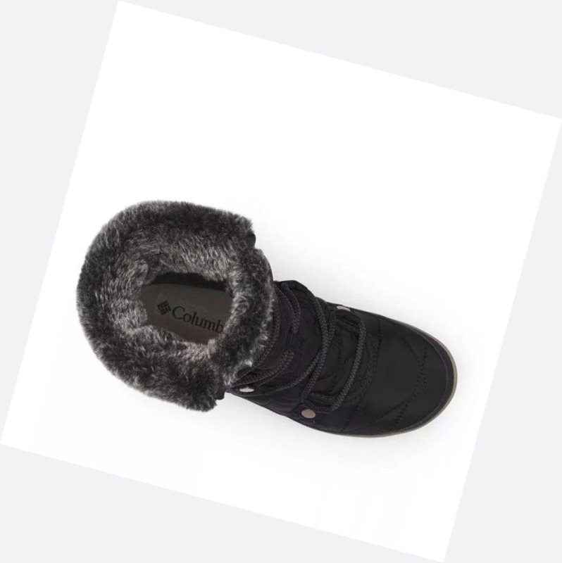 Columbia Heavenly Shorty Omni-Heat Kışlık Bot Kadın Siyah | 54783-TIMJ