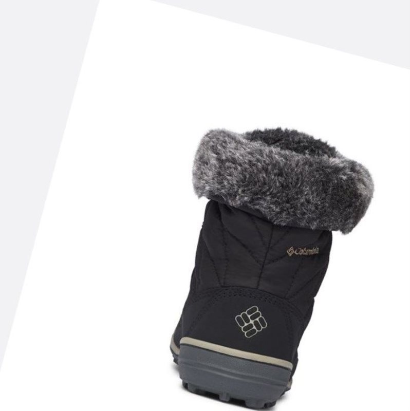Columbia Heavenly Shorty Omni-Heat Kışlık Bot Kadın Siyah | 54783-TIMJ