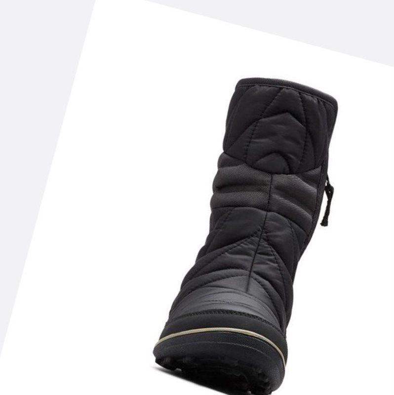 Columbia Heavenly Slip II Omni-Heat Kışlık Bot Kadın Siyah Gümüş Zeytin Yeşili | 25493-UFKO