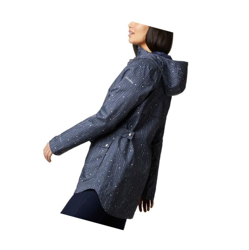 Columbia Here And There Trench Mont Kadın Lacivert | 20547-VXAG