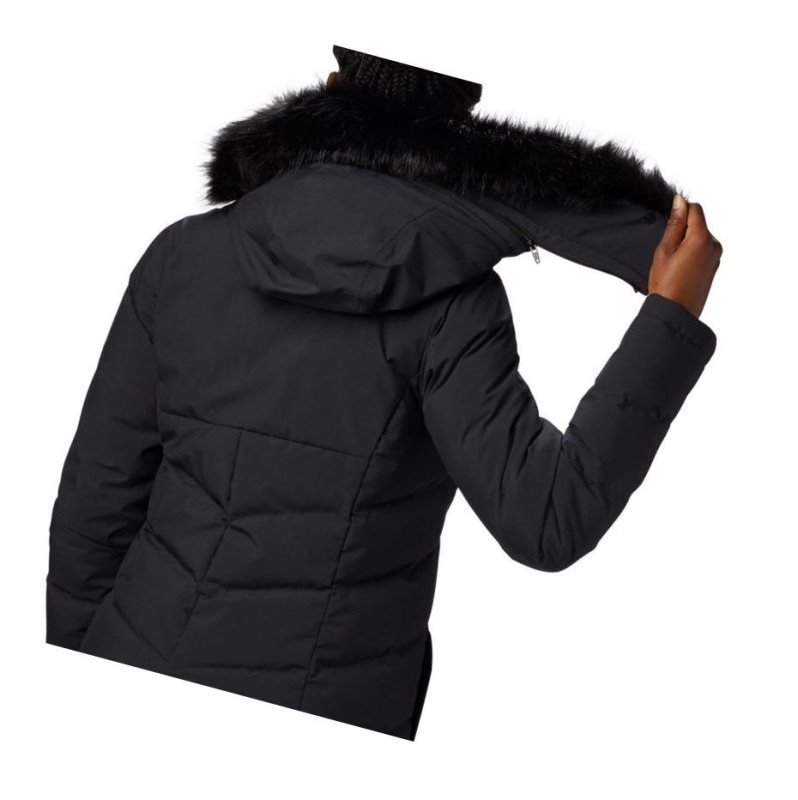 Columbia Hillsdale Parka Mont Kadın Siyah | 71856-CBUN