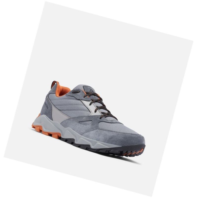 Columbia IVO Trail Waterproof Yürüyüş Ayakkabısı Erkek Gri | 39681-IBLQ
