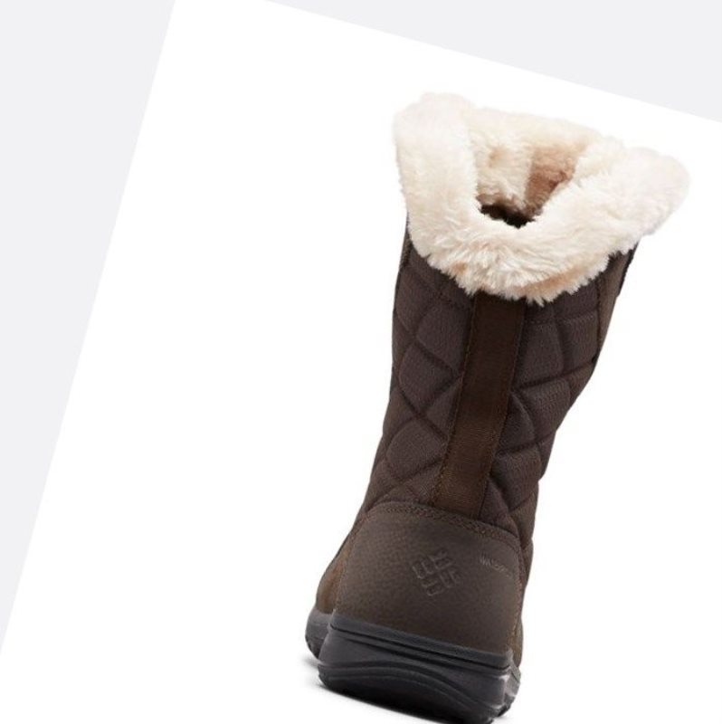 Columbia Ice Maiden II Kışlık Bot Kadın Koyu Kahverengi | 69485-LBAS