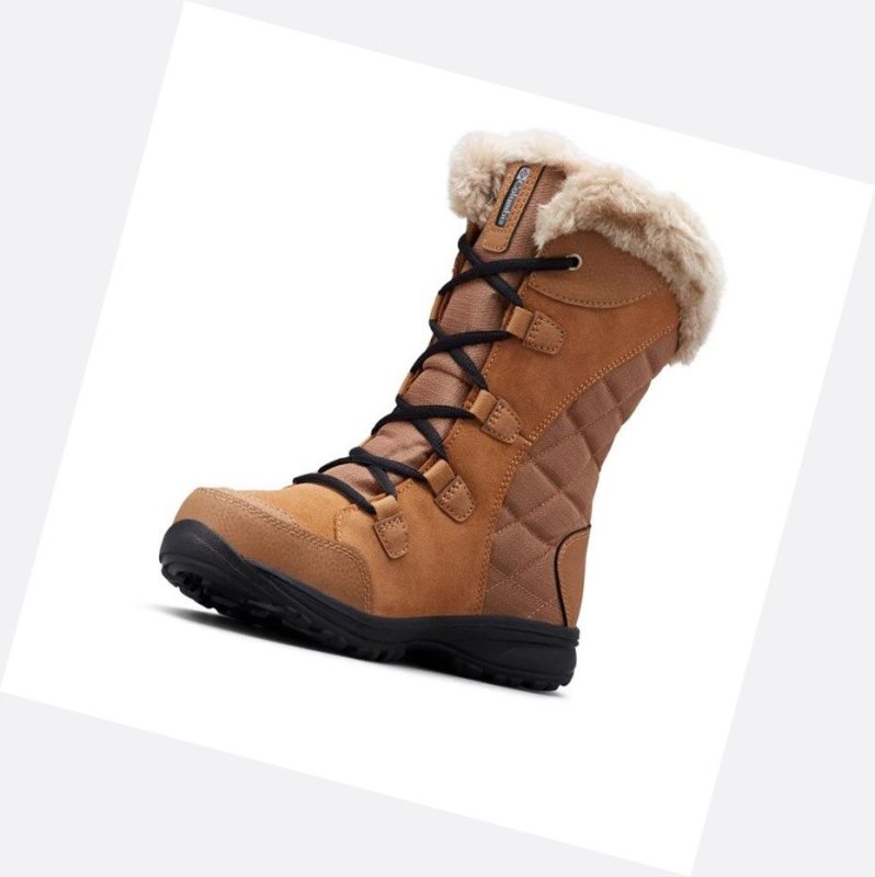 Columbia Ice Maiden II Kışlık Bot Kadın Siyah | 48192-JYVA