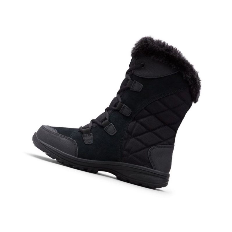 Columbia Ice Maiden II Wide Bot Kadın Siyah Gri | 29681-HLZI