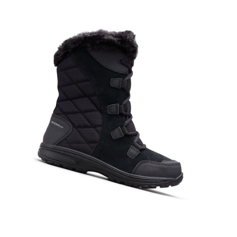 Columbia Ice Maiden II Wide Bot Kadın Siyah Gri | 29681-HLZI