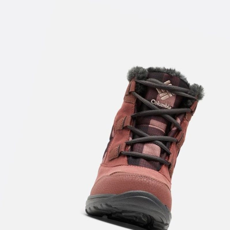 Columbia Ice Maiden Shorty Kışlık Bot Kadın Mercan | 30269-ZDFG