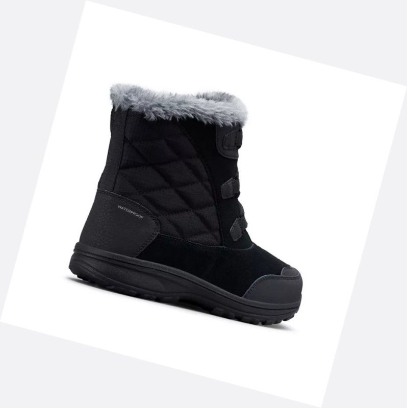 Columbia Ice Maiden Shorty Kışlık Bot Kadın Siyah | 90126-KYZU