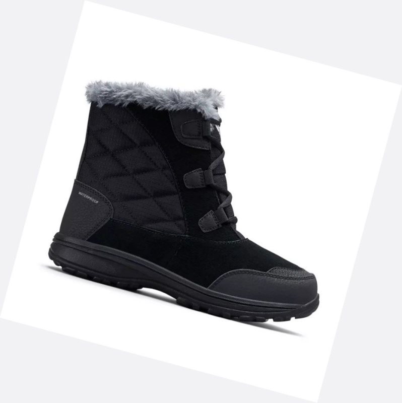 Columbia Ice Maiden Shorty Kışlık Bot Kadın Siyah | 90126-KYZU
