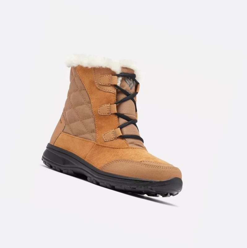 Columbia Ice Maiden Shorty Kışlık Bot Kadın Siyah | 89403-USZT