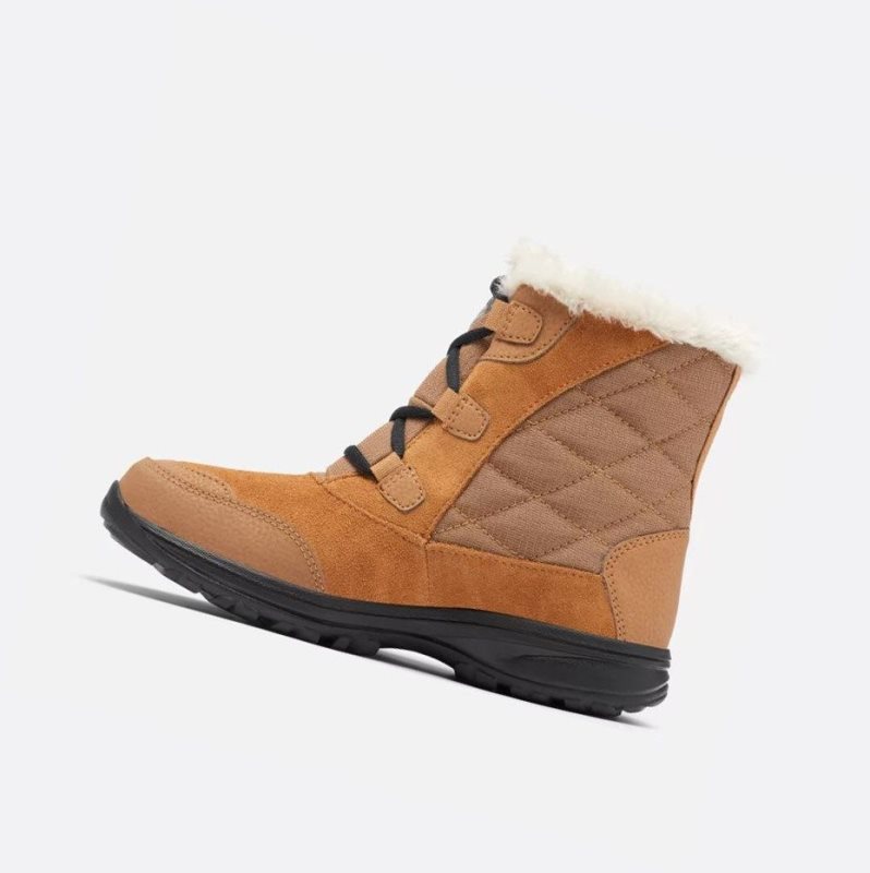 Columbia Ice Maiden Shorty Kışlık Bot Kadın Siyah | 89403-USZT