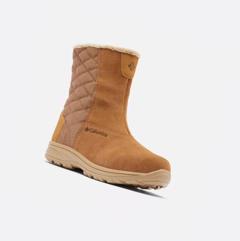 Columbia Ice Maiden Slip III Kışlık Bot Kadın Açık Kahverengi | 97350-FVQA