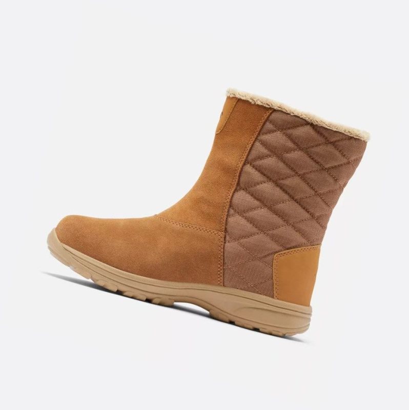 Columbia Ice Maiden Slip III Kışlık Bot Kadın Açık Kahverengi | 97350-FVQA