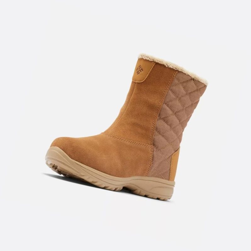 Columbia Ice Maiden Slip III Kışlık Bot Kadın Açık Kahverengi | 97350-FVQA