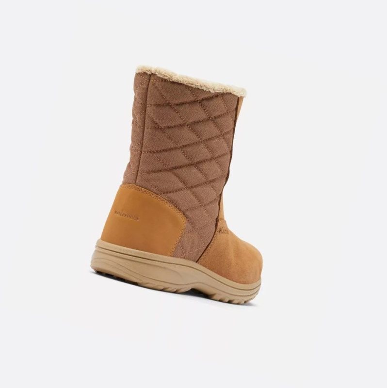 Columbia Ice Maiden Slip III Kışlık Bot Kadın Açık Kahverengi | 97350-FVQA