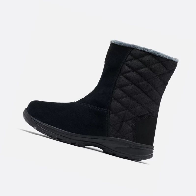 Columbia Ice Maiden Slip III Kışlık Bot Kadın Siyah Koyu Gri | 80961-PDRT