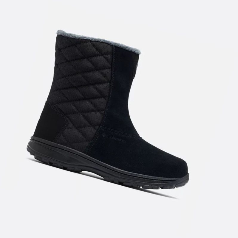 Columbia Ice Maiden Slip III Kışlık Bot Kadın Siyah Koyu Gri | 80961-PDRT