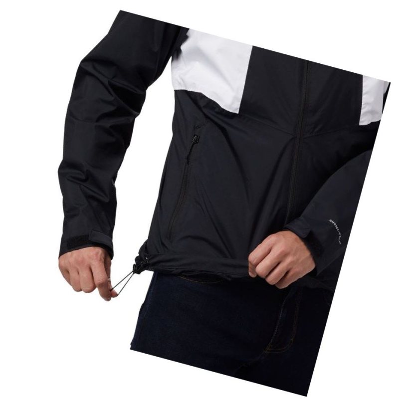 Columbia Inner Limits II Mont Erkek Siyah Beyaz | 71240-HVXT