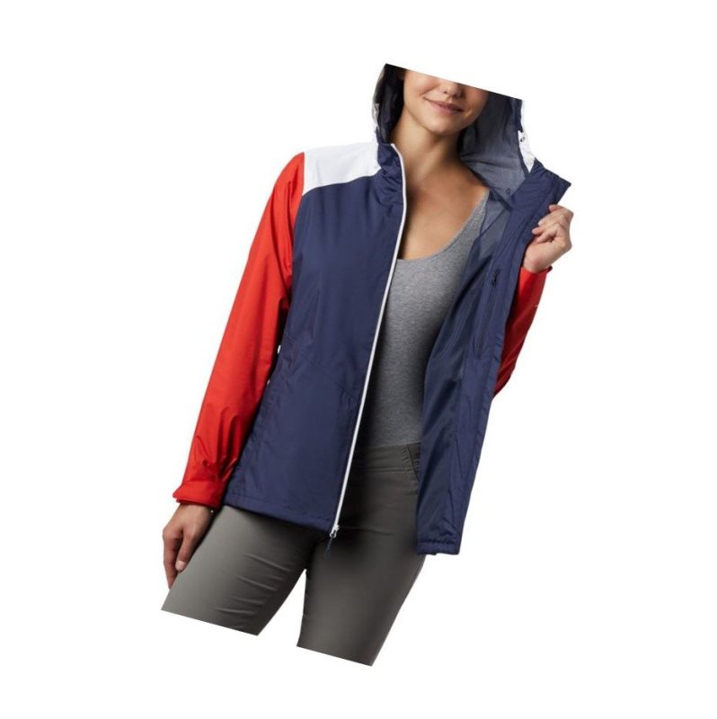 Columbia Inner Limits II Mont Kadın Lacivert Turuncu Beyaz | 63085-GKUL