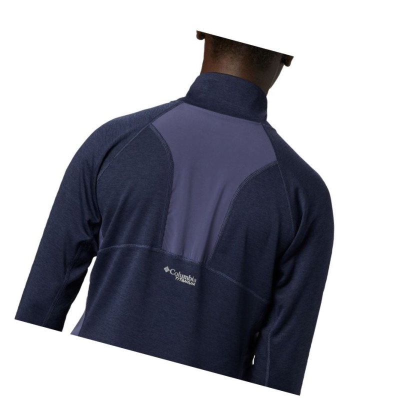 Columbia Irico Half-Zip Sweatshirt Kadın Lacivert | 52198-IGEU