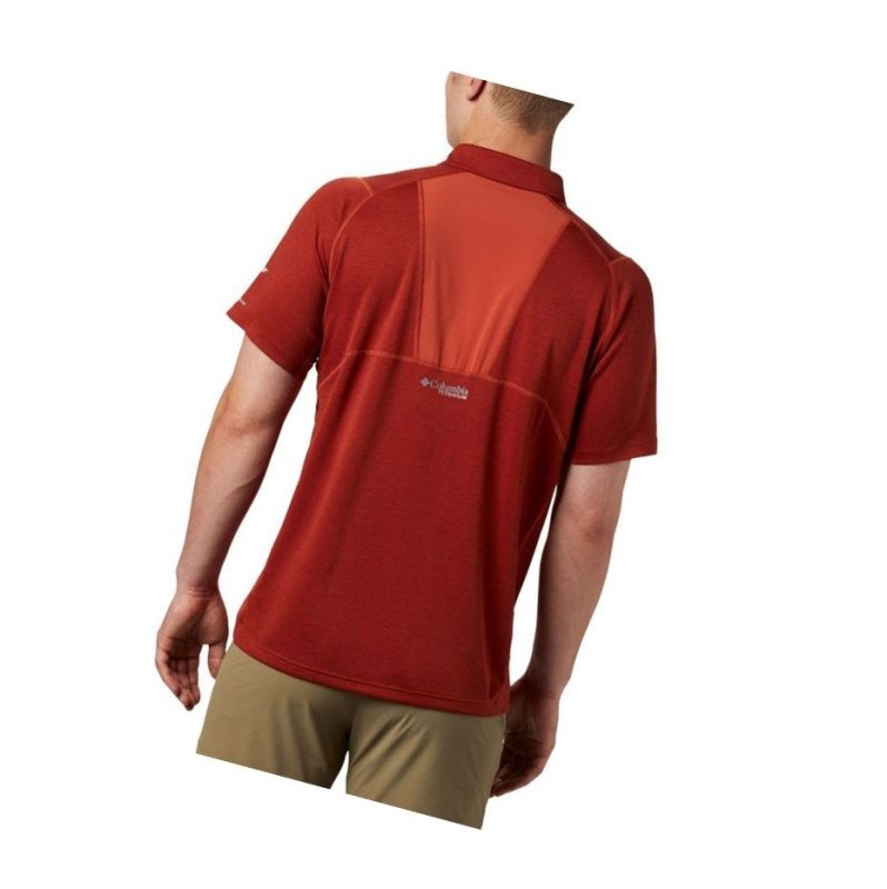 Columbia Irico Knit Polo Gömlek Erkek Kırmızı | 79450-TIKC