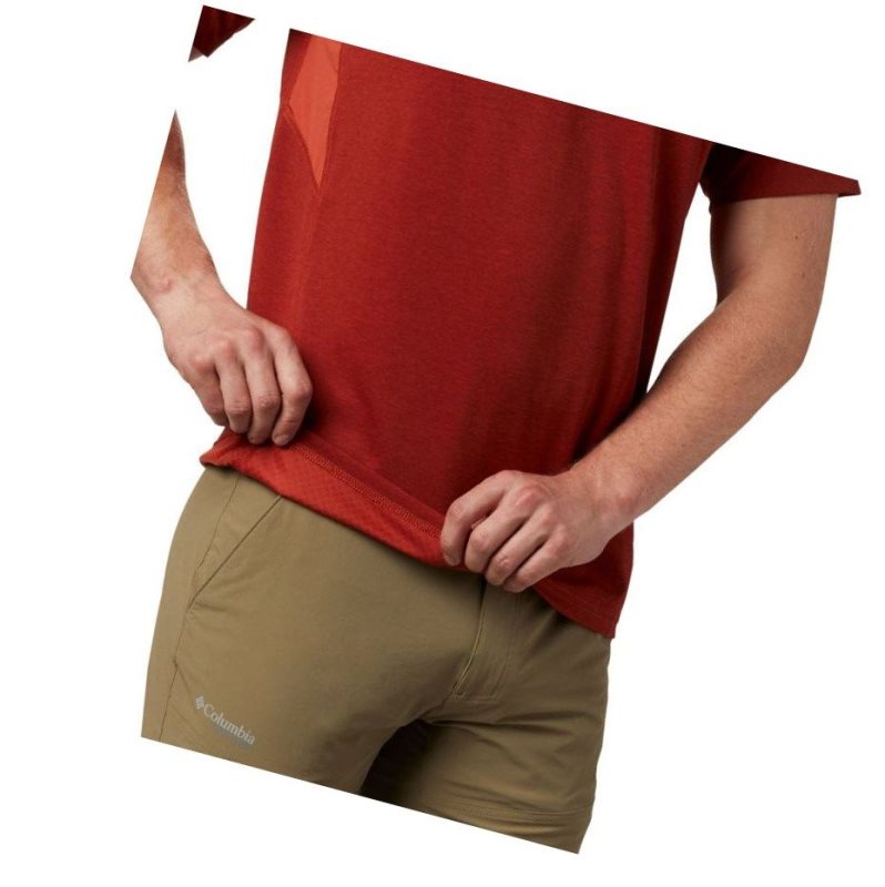 Columbia Irico Knit Polo Gömlek Erkek Kırmızı | 79450-TIKC