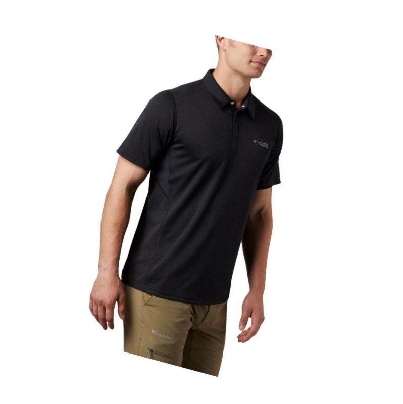 Columbia Irico Knit Polo Gömlek Erkek Siyah | 82701-HIXS