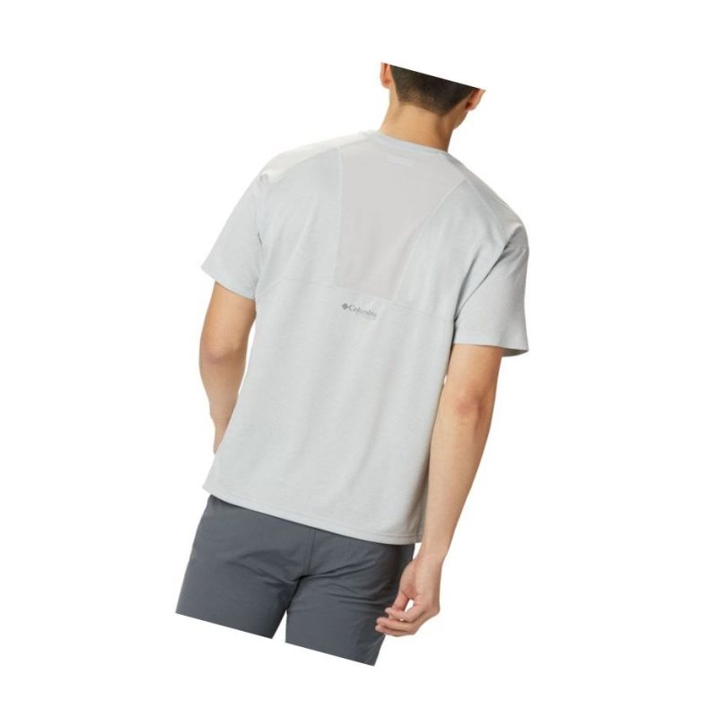 Columbia Irico Knit Short Sleeve Crew Tişört Erkek Gri | 25791-RCQA