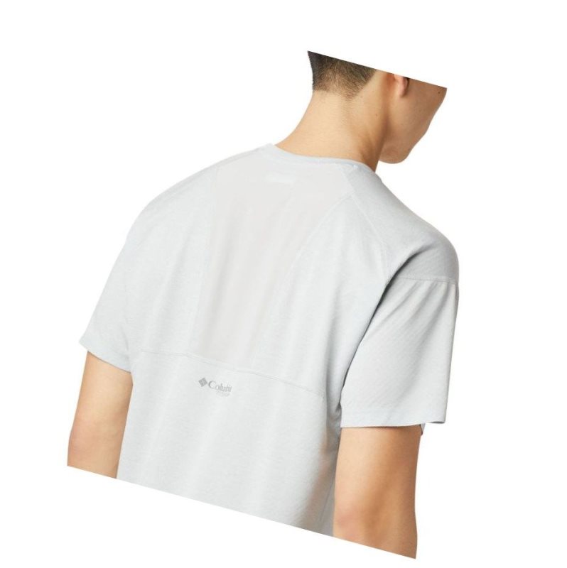Columbia Irico Knit Short Sleeve Crew Tişört Erkek Gri | 25791-RCQA
