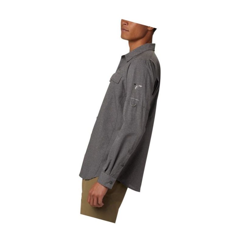 Columbia Irico Long Sleeve Gömlek Erkek Gri | 24961-BUVH