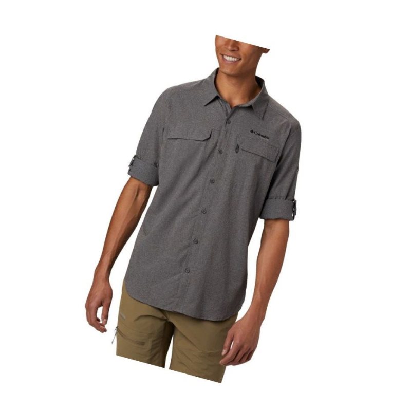 Columbia Irico Long Sleeve Gömlek Erkek Gri | 24961-BUVH