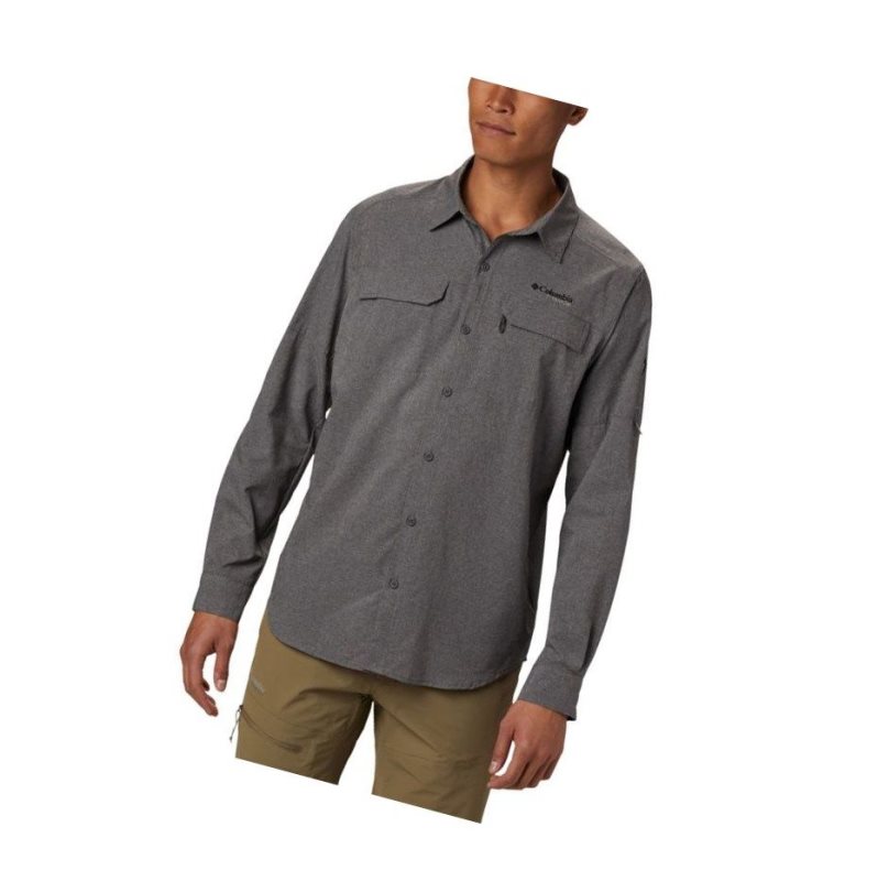 Columbia Irico Long Sleeve Gömlek Erkek Gri | 24961-BUVH