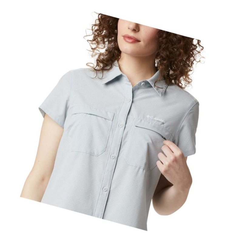 Columbia Irico Short Sleeve Gömlek Kadın Gri | 30195-IYME