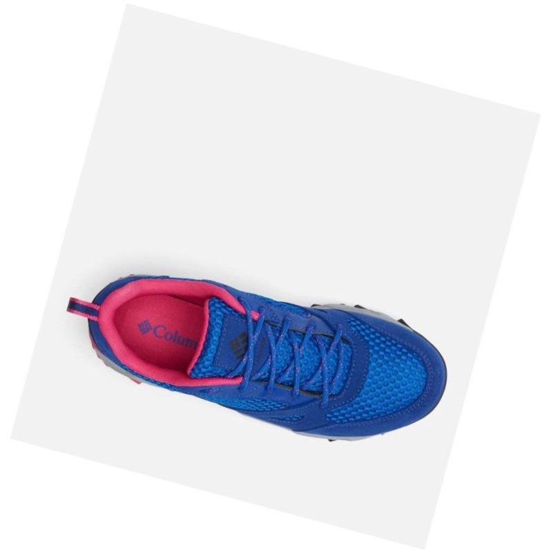 Columbia Ivo Trail Breeze Spor Ayakkabı Kadın Mavi Pembe | 93627-HGNW
