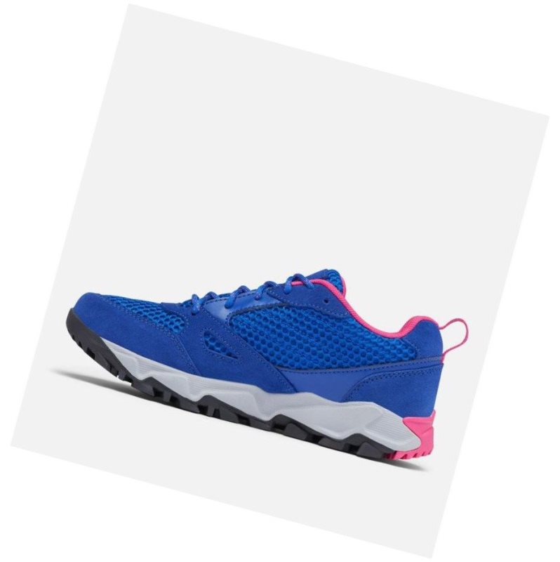 Columbia Ivo Trail Breeze Spor Ayakkabı Kadın Mavi Pembe | 93627-HGNW