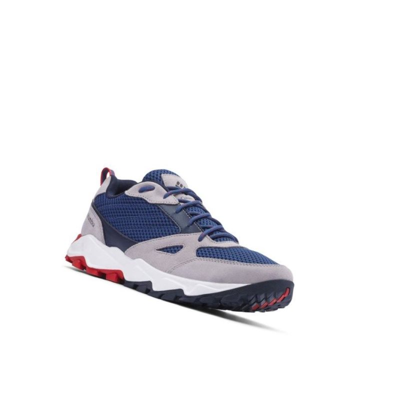 Columbia Ivo Trail Breeze Wide Spor Ayakkabı Erkek Koyu Gri Kırmızı | 04531-GZXV
