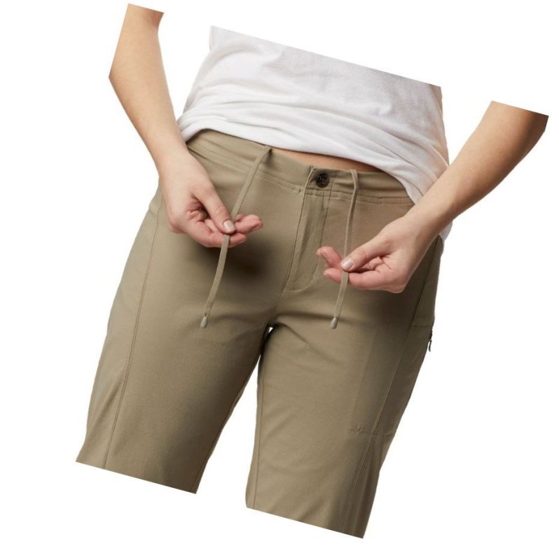 Columbia Just Right II Capri Pant Pantolon Kadın Kahverengi | 13062-GMHN