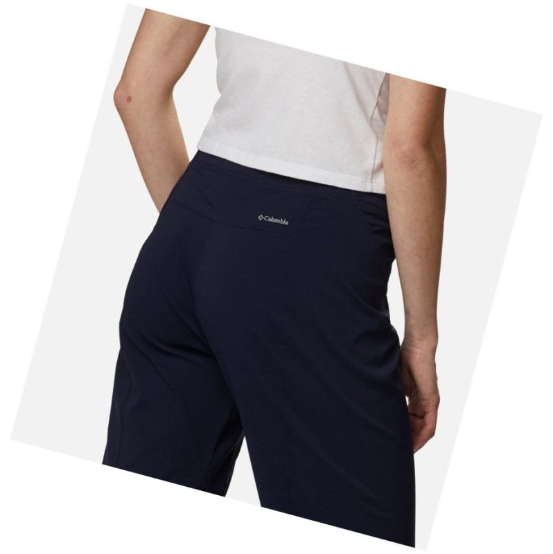 Columbia Just Right Straight Leg Pantolon Kadın Lacivert | 70356-ZFCK