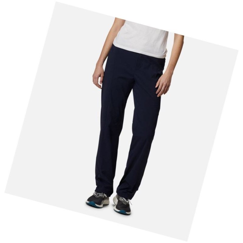 Columbia Just Right Straight Leg Pantolon Kadın Lacivert | 70356-ZFCK