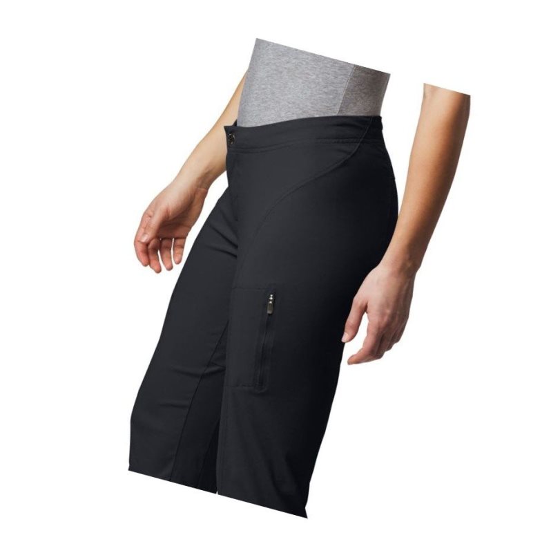 Columbia Just Right Straight Leg Pantolon Kadın Siyah | 01568-YSUB