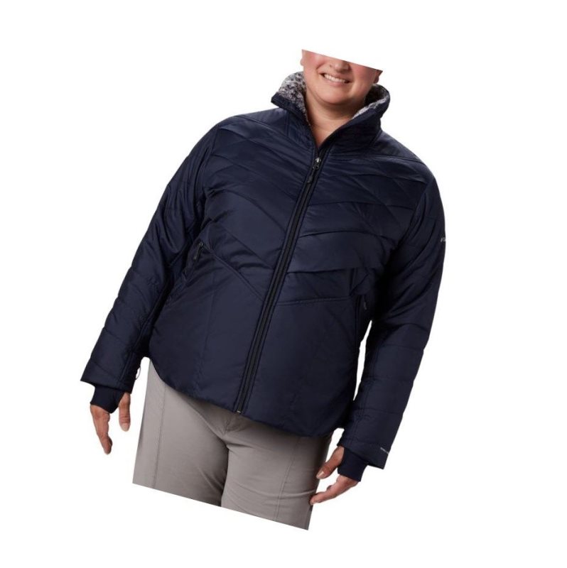 Columbia Kaleidaslope II Plus Size Mont Kadın Lacivert | 38706-ZPRH