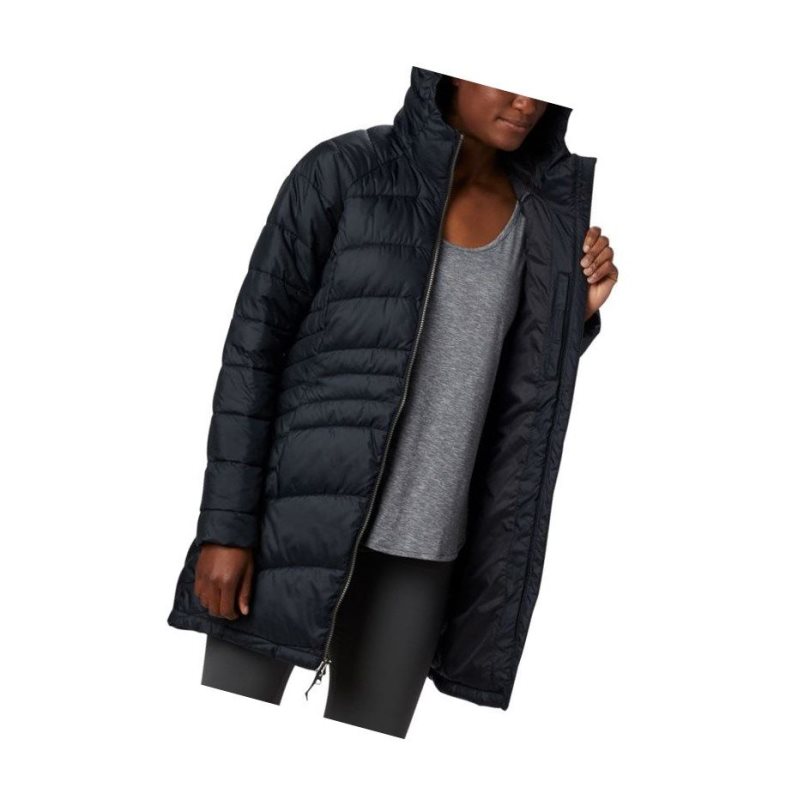 Columbia Karis Gale Long Mont Kadın Siyah | 95462-FKCD