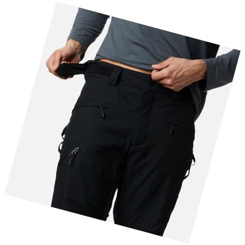 Columbia Kick Turn Pantolon Erkek Siyah | 73150-WVEO