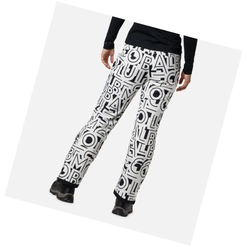 Columbia Kick Turner Insulated Pantolon Kadın Beyaz | 03125-UACQ