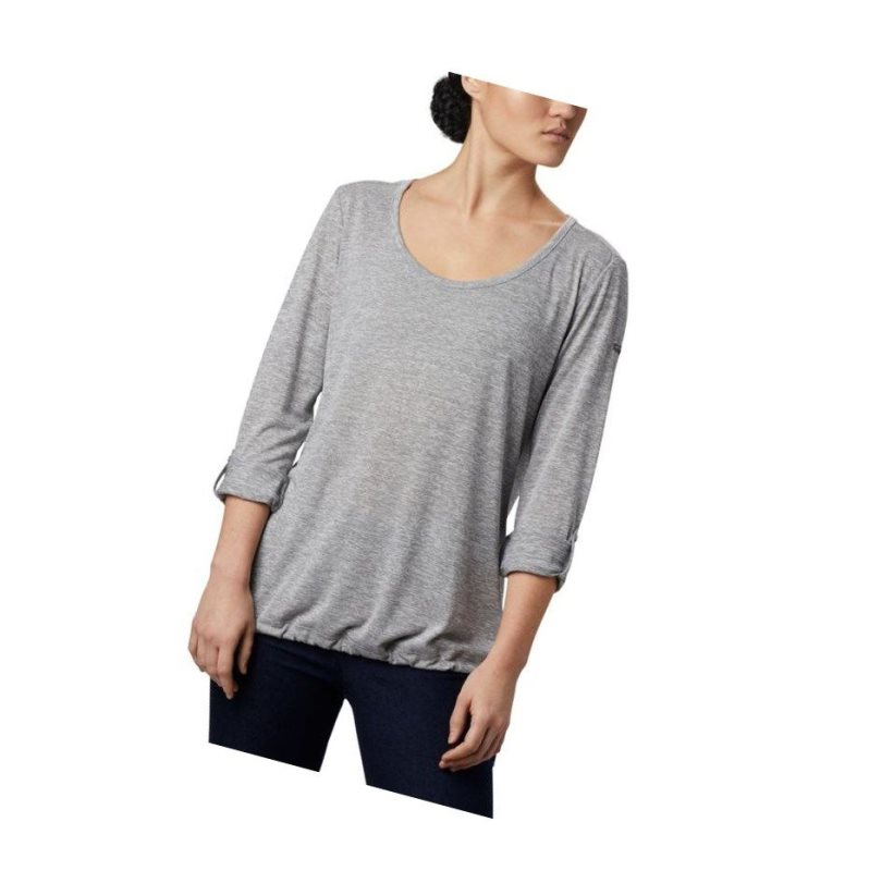 Columbia Kickin It Solid Sweatshirt Kadın Siyah | 71698-DZHR