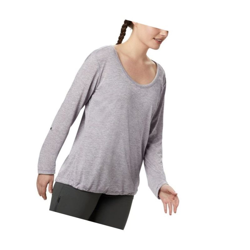 Columbia Kickin It Solid Sweatshirt Kadın Mor | 28160-DGAX