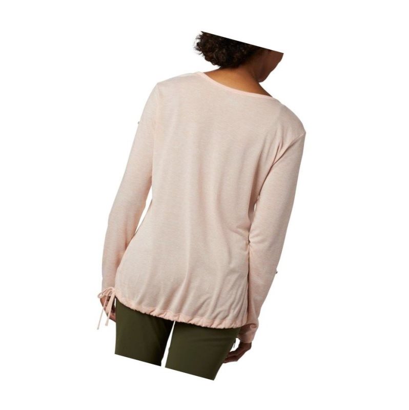 Columbia Kickin It Solid Sweatshirt Kadın Pembe | 16038-RBXQ
